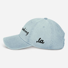 Load image into Gallery viewer, Adjustable Cotton Denim Hat, "I'm Speaking" Embroidered Quote, Political Statement Accessory