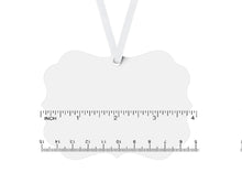 Load image into Gallery viewer, You Are My Sunshine Ornament, Inspirational Quote, Mother Daughter Gift, Sunflower Quotes, Aluminum Ornament, Christmas, Ready to Ship, RTS