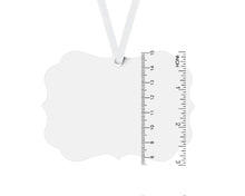 Load image into Gallery viewer, You Are My Sunshine Ornament, Inspirational Quote, Mother Daughter Gift, Sunflower Quotes, Aluminum Ornament, Christmas, Ready to Ship, RTS