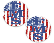 Load image into Gallery viewer, Emergency Medical Services, Car Coasters, Gifts for Boyfriend, EMS, First Responder, 2.6 inches, Cork Back