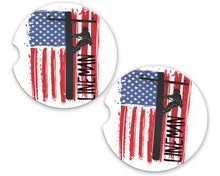 Load image into Gallery viewer, Lineman, Car Coasters, Husband Gift, Electric Lineman, Car Accessories, Lineman Gifts, Journeyman, 2.6 inches, Cork Back