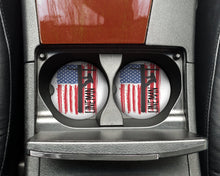 Load image into Gallery viewer, Lineman, Car Coasters, Husband Gift, Electric Lineman, Car Accessories, Lineman Gifts, Journeyman, 2.6 inches, Cork Back