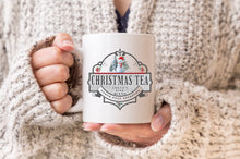 Load image into Gallery viewer, Tea Mug, Christmas Tea, Step Mom Gift, Christmas Mug, Ceramic Coffee Mug, Double Sided, 11 oz