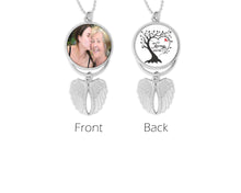 Load image into Gallery viewer, Custom Photo Ornament, Angel Wings Ornament, Cardinal Gifts, Car Ornament, Car Rear View Mirror Accessories, Car Charm, Double Sided