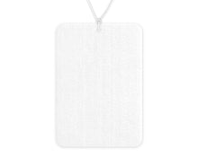 Load image into Gallery viewer, Air Freshener Sublimation Blank Custom Car Accessories for Women Hanging Rear View Mirror Accessories Car Freshie Double Sided Ready to Ship