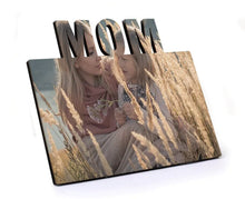 Load image into Gallery viewer, Set of 5 Mom Picture Frame Sublimation Blank Photo Panel 1st Mothers Day Gift Birthday Gift Step Mom Mothers Day Gift MDF Ready to Ship