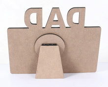 Load image into Gallery viewer, Set of 5 Dad Picture Frame Sublimation Blank Photo Panel 1st Father Day Gift Birthday Gift Step Dad Fathers Day Gift MDF Ready to Ship