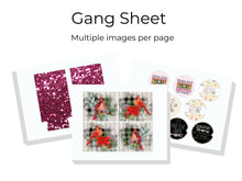 Load image into Gallery viewer, Custom Sublimation Transfer, Ready to Press Heat Transfer Designs, Tumbler Sublimation, Printing Service, Small Business