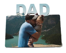 Load image into Gallery viewer, Set of 5 Dad Picture Frame Sublimation Blank Photo Panel 1st Father Day Gift Birthday Gift Step Dad Fathers Day Gift MDF Ready to Ship