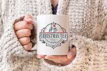 Load image into Gallery viewer, Tea Mug, Christmas Tea, Step Mom Gift, Christmas Mug, Ceramic Coffee Mug, Double Sided, 11 oz
