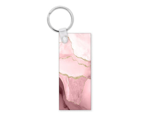 Sublimation Blanks, Keychain, MDF, Rectangle, Blank Keychains, Craft Blanks, Ready to Ship, Double Sided, 2.8x1.2 inches