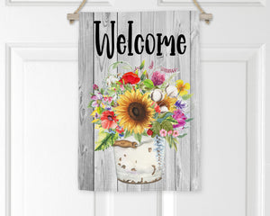 Garden Flag Sublimation Blanks, Yard Signs, Outdoor Decor, Door Hanger, Yard Flag, 12 x 18 inches, Ready to Ship, RTS