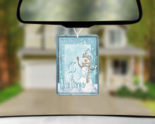 Load image into Gallery viewer, Air Freshener Sublimation Blank Custom Car Accessories for Women Hanging Rear View Mirror Accessories Car Freshie Double Sided Ready to Ship
