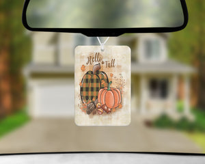 Air Freshener Sublimation Blank Custom Car Accessories for Women Hanging Rear View Mirror Accessories Car Freshie Double Sided Ready to Ship