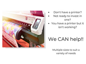 Custom Sublimation Transfer, Ready to Press Heat Transfer Designs, Tumbler Sublimation, Printing Service, Small Business